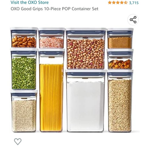 OXO 4er Set Good Grips Pop Aufbewahrungsbox Mini - acquista su